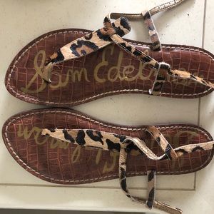 Sam Edelman leopard Gigi sandals
